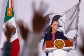 “Como lo dije ayer, que a México lo usen como piñata, eso no debe ser y nos toca defender a México y a su pueblo”, declaró la mandataria.
