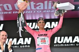 Isaac del Toro ha bonificado 14 segundos en los últimos tres días, claves para defender su liderato en una general cada vez más apretada.