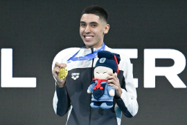 El puntaje de Diego Villalobos fue de 225.0841, gracias a una combinación de dificultad, estilo y ejecución que lo llevó directo a lo más alto del podio.