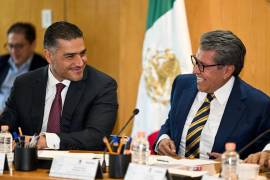 El titular de la Secretaría de Seguridad y Protección Ciudadana (SSPC), Omar García Harfuch, adelantó que viajará junto a Ricardo Trevilla Trejo, titular de la Secretaría de la Defensa Nacional (Defensa), a Michoacán el próximo 28 de octubre.