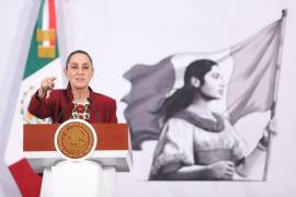 Sheinbaum señaló que sus adversarios políticos “se enojan mucho” ante los resultados de encuestas sobre su aprobación.