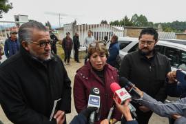 Más de 10 personas en calidad de no localizadas; la gobernadora Delfina Gómez Álvarez aclara que son ‘desaparecidos, no secuestrados