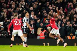 Patrick Dorgu marcó el gol que le dio al Manchester United la victoria ante Newcastle en Old Trafford durante el Boxing Day.