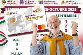 El orden de pagos se basa en la letra inicial del primer apellido del beneficiario, siguiendo el calendario de la Pensión del Bienestar.