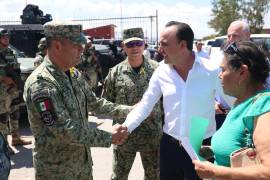 El Gobernador del Estado destacó la coordinación con las fuerzas federales y las municipales.