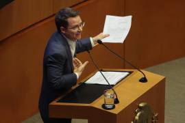 Ricardo Anaya informó que su bancada dejó constancia por escrito de su rechazo absoluto a la terna enviada por la presidenta Claudia Sheinbaum Pardo.