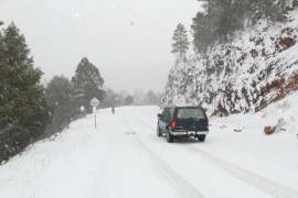 Se esperan fuertes lluvias, temperaturas bajo cero, caída de aguanieve, vientos de hasta 50 km/h y oleaje de más de 3 metros, según el SMN.