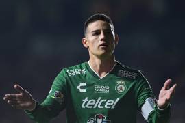 James Rodríguez disputará hoy el encuentro en donde León se verá las caras ante los Xolos de Tijuana.