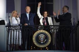 Kamala Harris podría suplir al presidente en la actual campaña ante el mal desempeño del demócrata en el debate | Foto: AP