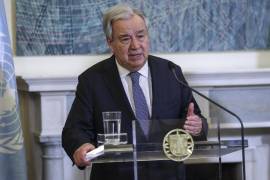 El informe de António Guterres, publicado el pasado agosto, insiste en que las máquinas que tienen el poder de quitar vidas humanas son políticamente inaceptables y moralmente repugnantes. FOTO: EFE.