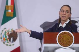 La Presidenta insistió en que el derrame fue causado por un buque y deslindó a Pemex.