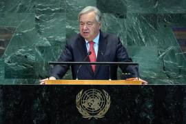El Secretario General de la ONU, Antonio Guterres, se dirige al Foro de las Naciones Unidas para el Desarrollo Sostenible