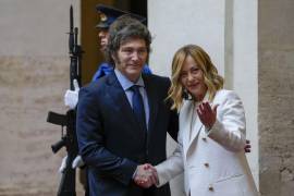 En días pasados el presidente argentino Javier Milei visitó Italia, donde fue recibido por la premier Giorgia Meloni.