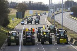 Las protestas de los agricultores cumplen ya casi dos semanas en Francia, donde han bloqueado algunas carreteras por todo el país.