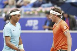 Rafael Nadal y Casper Ruud mantienen su buen vínculo como pareja, mismo que los ha llevado a seguir “vivos” en el Nordea Open.