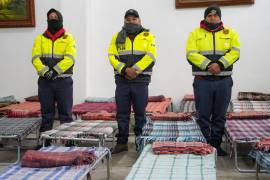 Protección Civil y Bomberos mantiene habilitado un refugio temporal para atender a personas en situación vulnerable durante la temporada invernal.