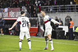 Portugal venció con dos goles por cero a Liechtenstein en el duelo correspondiente a la Jornada 9 de las eliminatorias rumbo a la Eurocopa 2024; Ronaldo anotó uno.