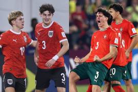 Las selecciones de Austria y Portugal se disputan este jueves la copa Mundial Sub-17.
