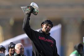 El equipo de Filadelfia celebró el título que consiguió en el Super Bowl LIX ante los Chiefs de Kansas City.