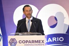 El presidente de la Coparmex Coahuila Sureste utilizando su avatar detalló cuatro acciones para la inteligencia artificial.