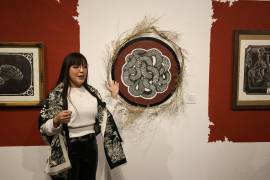 Judith Fragoso muestra la belleza de vivir en el desierto con exposición de grabado