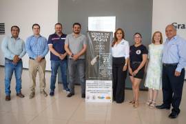 Autoridades municipales, líderes religiosos y organizadores anunciaron la presentación del musical “El Diario de María” en el Teatro de la Ciudad.