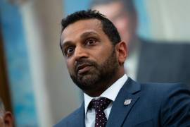 El director del FBI, Kash Patel, pronuncia un discurso durante la celebración de Diwali en el Despacho Oval de la Casa Blanca en Washington, D.C.