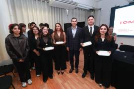 El rector destacó que las y los estudiantes son agentes de cambio para la sociedad.
