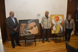 Este miércoles se llevó a cabo la ceremonia de entrega de obras del maestro Eloy Cerecero, como donación al acervo del Centro Vito Alessio Robles y a la Secretaria de Cultura.