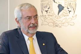 Enrique Graue Wiechers, rector de la Universidad Nacional Autónoma de México (UNAM).