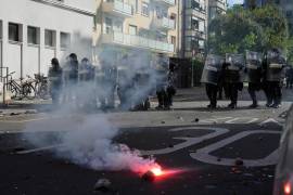 Los manifestantes se han estado reuniendo durante días antes de la marcha del domingo en Ginebra, la ciudad más grande de la zona y punto de reunión designado para los activistas que se oponen al G7.