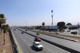 Desde el bulevar Fundadores, no fue posible apreciar la Sierra de Zapalinamé