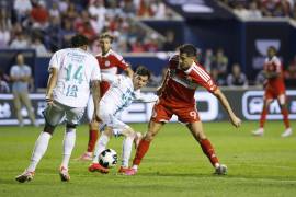 Robert Lewandowski participó en la remontada del Chicago Fire y marcó el tercer gol en el tiempo agregado.