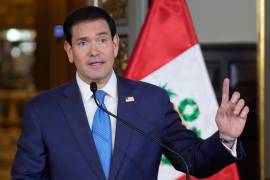 El secretario de Estado Marco Rubio en el palacio presidencial en Lima, Perú, el 10 de septiembre del 2026.