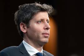 Sam Altman, cofundador y director ejecutivo de OpenAI, testifica ante una audiencia del comité del Senado en el Capitolio de Washington.