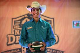 Pablo Múzquiz, promesa del rodeo y campeón nacional juvenil