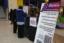 La Tesorería Municipal de Saltillo habilitó 16 módulos presenciales para facilitar el pago del impuesto predial.