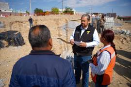 La obra registra un avance del 30 por ciento en su desarrollo.