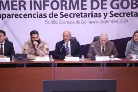 Hugo Gutiérrez compareció como titular de SSP a unos días de haber asumido el cargo.