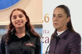 La presidenta Sheinbaum reconoció públicamente a Valeria Palacios Cruz, joven veracruzana y egresada del Conalep, quien obtuvo la Medalla Mundial de Educación 2025.