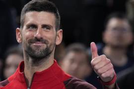 Novak Djokovic encabezó la serie de triunfos de los tenistas masculinos en el Masters 1000 de Shanghái.