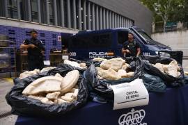 Drogas sintéticas incautadas por la Policía española en una operación llevada acabo en 2025.