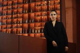 La directora del centro cultural Tequila Lab, Miriam Villaseñor en la ciudad de Zapopan, Jalisco. El Consejo Regulador del Tequila y el Gobierno de Jalisco abrieron el centro cultural Tequila Lab.