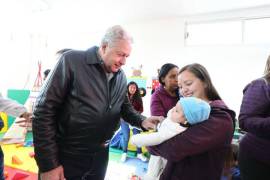 El alcalde Fraustro Siller visitó uno de los Centros de Atención y Cuidado Infantil, destacando su compromiso con el bienestar de la infancia saltillense.