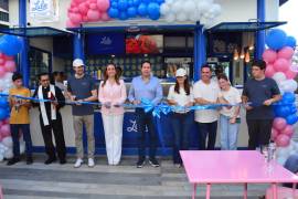 El alcalde Javier Díaz González encabezó el acto inaugural de la nueva sucursal de Lulo Gelato &amp; Sorbetto.