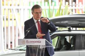 Marcelo Ebrard señaló que México busca reducir los aranceles de Estados Unidos a productos automotrices y de acero durante la revisión del T-MEC.