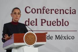 Claudia Sheinbaum cuestionó a Alejandro Moreno por recurrir a autoridades de EU para pedir la cancelación de visas de ciudadanos mexicanos.