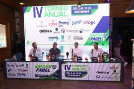 Las inscripciones están abiertas hasta el 28 de octubre, con un costo de 1,600 pesos por jugador, informaron en conferencia de prensa.