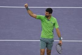 Novak Djokovic sigue estando en la cima del ranking de la ATP, seguido por el español Carlos Alcaraz.