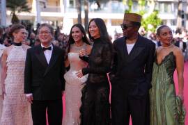 Talento. Directores, actores y productores de todo el mundo desfilaron por la alfombra roja en una de las citas más importantes del cine internacional.